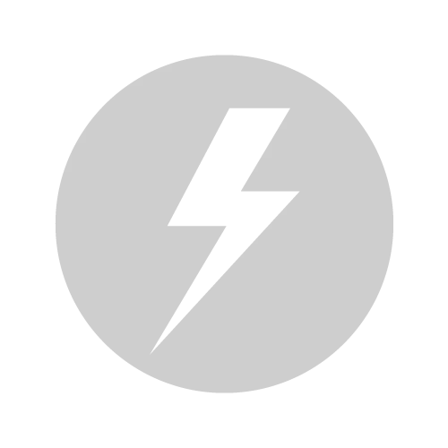 round grey all flash thunder icon